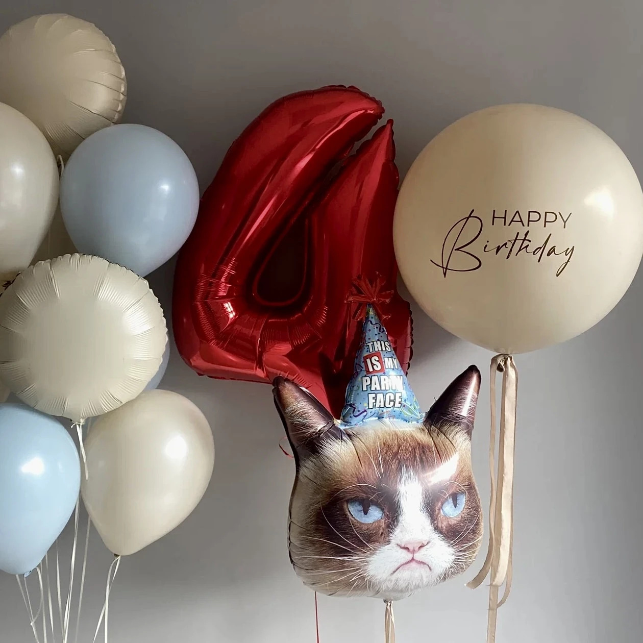 Готовое решение «Праздничный кот»