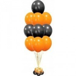 Фонтан из шаров на Хэллоуин