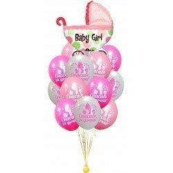 Букет из шаров  спасибо за дочку