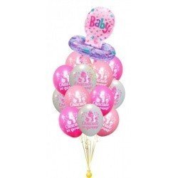 Букет из шаров соска девочка