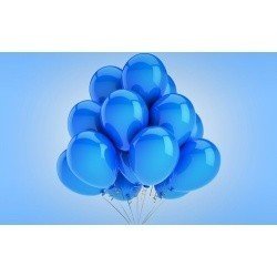 Облако синих шаров 25 шт