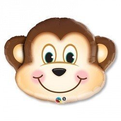 Шар фигура 5 Мартышка голова, 89 см