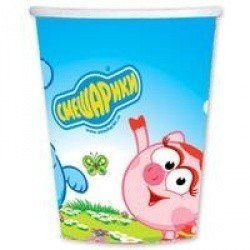 Стаканы Смешарики 8 штук