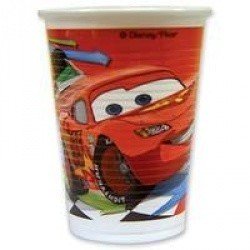 Стакан пласт Тачки2 200мл 8шт