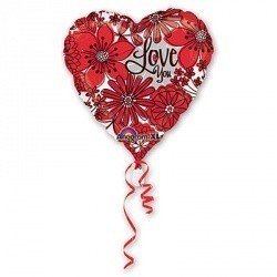 ILY Цветы красные