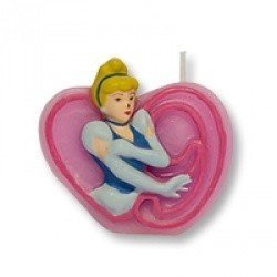 Свеча-цифра 9 Принцессы 8 см