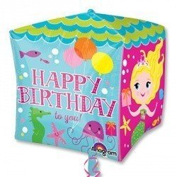 Шар 3D КУБ HB Русалки веселые