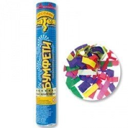 Хлопушка 30см конфетти бумага