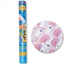 Хлопушка Бумфети 40см ДенежныйДождь Евро