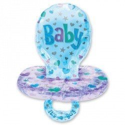 Шар фигура Соска голубая