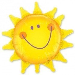 Шар фигура Солнце - Улыбка.