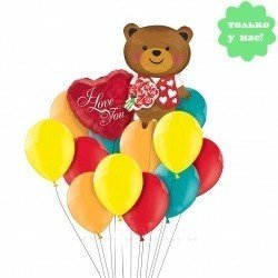 Букет из шаров Яркое признание