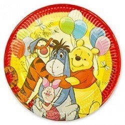 Тарелки большие Винни Пух и друзья 8 шт