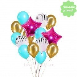 Букет из шаров Яркий праздник