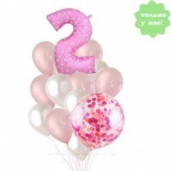 Букет из шаров Нежный возраст