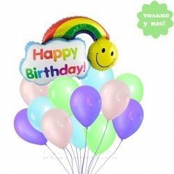 Букет из шаров Радуга