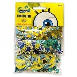 Конфетти Губка Боб, 3 вида, 34 гр