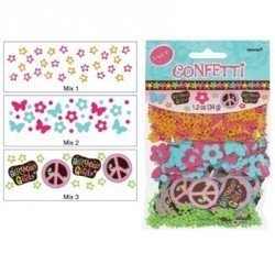 Конфетти Хиппи из бумаги, 3 вида, 34 гр