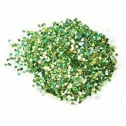 Конфетти блестки салатовые 17гр