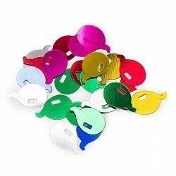 Конфетти фольгированное шарики ассорти 17гр.