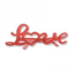 Очки Love Любовь красные