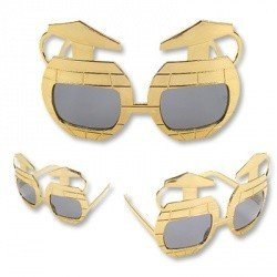 Очки Гранаты золотые