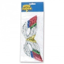 Полумаска с бисером