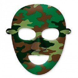 Маски Камуфляж бумажные, 8 штук