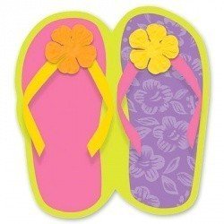 Баннер Гавайи Шлёпки, 39 см