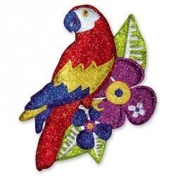 Баннер Попугай блестящий
