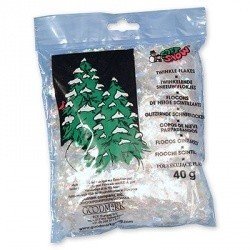 Снег Хлопья перламутровые, 40 гр