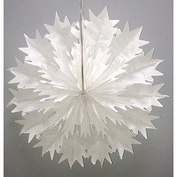 Диск Снежинка Белый 41 см