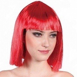 Парик Каре, красный