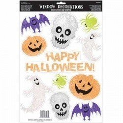 Наклейки на окно Хэллоуин