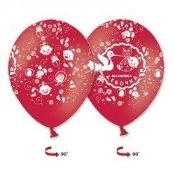 Облако шаров Девочка 25 шт