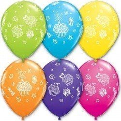 Облако шаров Кексы и Подарки 100 шт