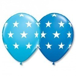 Облако шаров Звезды большие 25 шт