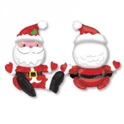 Шар фигура Санта сидящий