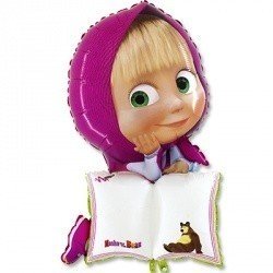 Шар B-PAD с маркером Маша и Медведь