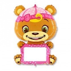 Шар B-PAD с маркером Мишка в розовом