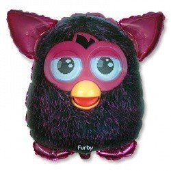 Шар фигура Фёрби фиолетовый