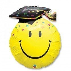 Шар фигура Улыбка выпускник