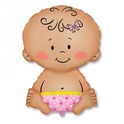 Шар фигура Малыш девочка