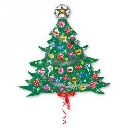 Шар фигура Елка нарядная