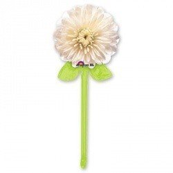 Шар фигура Георгин белый