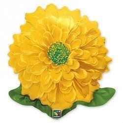 Шар фигура Циния Золотая