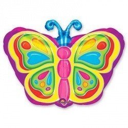 Шар фигура Бабочка яркая 2