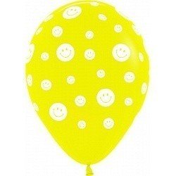 Облако шаров Смайлы 25 шт