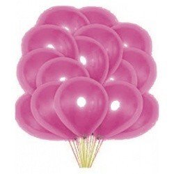 Облако розовых перламутровых шаров 25 шт