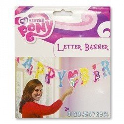 Гирлянда-буквы НВ My Little Pony